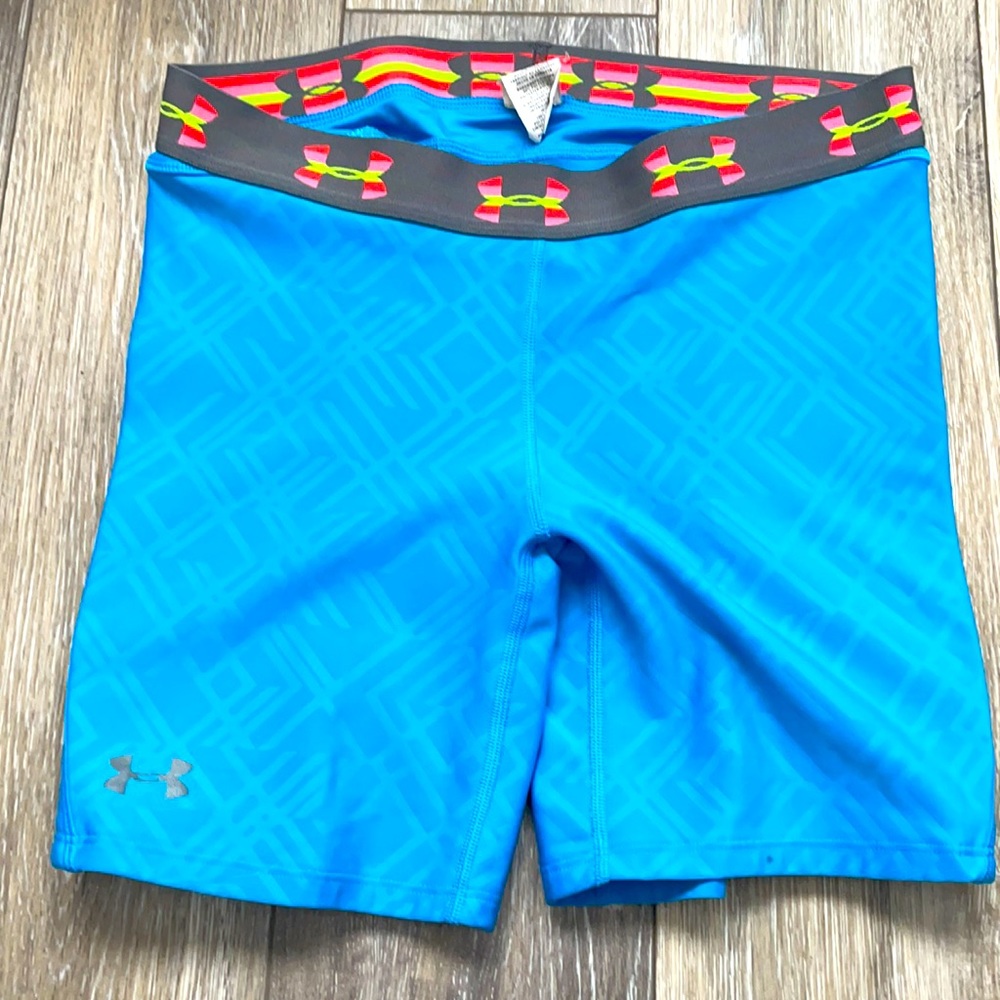 3/$15 💙 Under Armour Padded Softball Compression Shorts Size Med